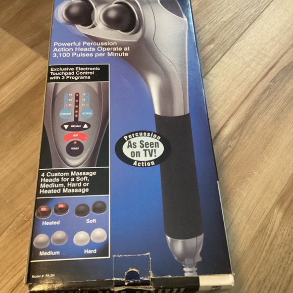 Homedics Therapist Select Deluxe Programmable Percussion Massager with Heat - Picture 7 of 9